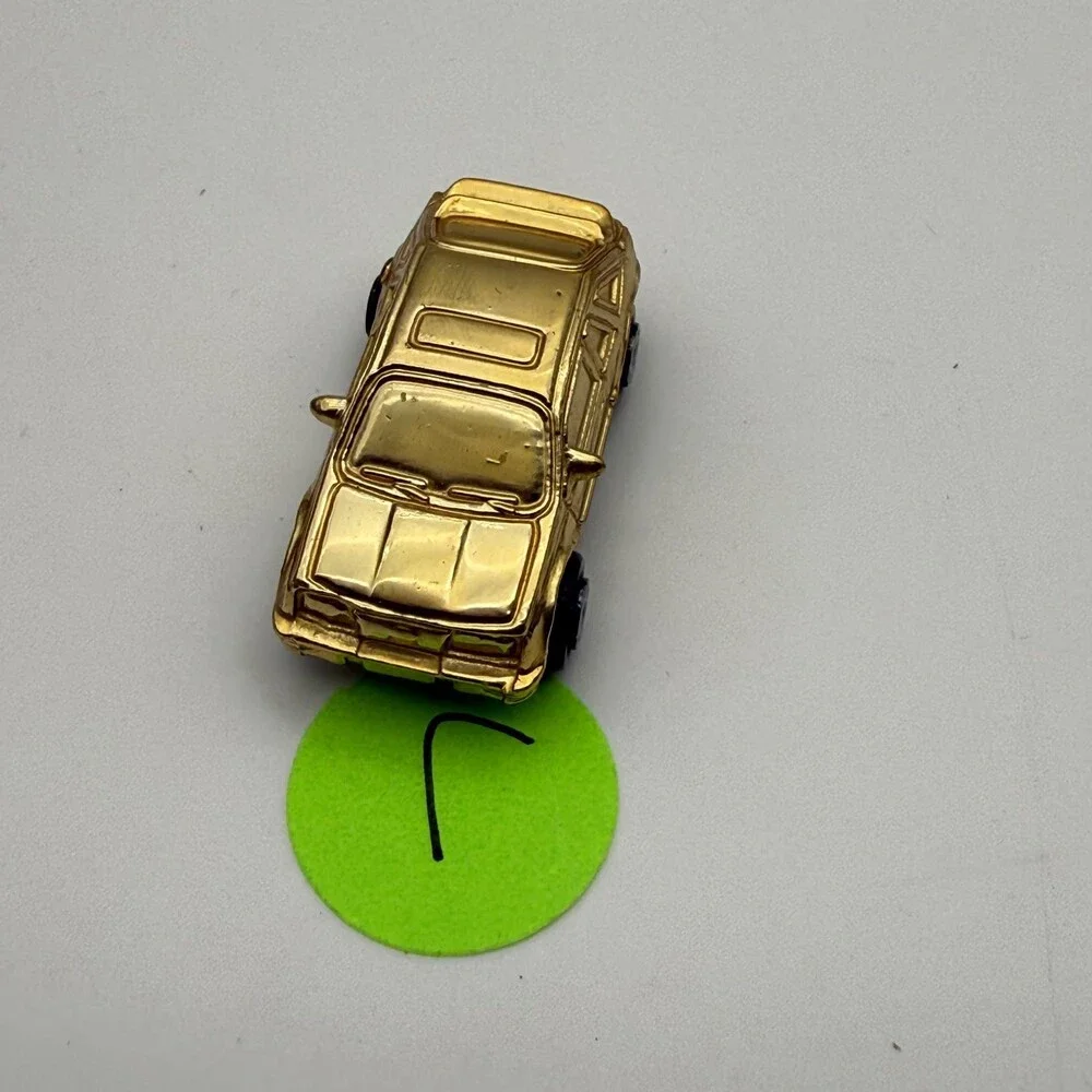 Vintage Micro Machines Gold Chrome Merkur XR4Ti / Ford Sierra Coupe Mail In